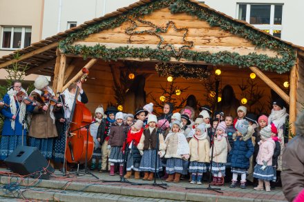 Rozświetlenie choinki na Placu Hoffa